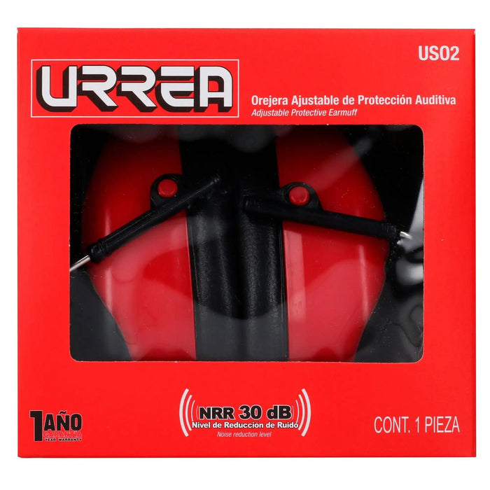 Orejera ajustable de protección auditiva NRR 30 dB Urrea