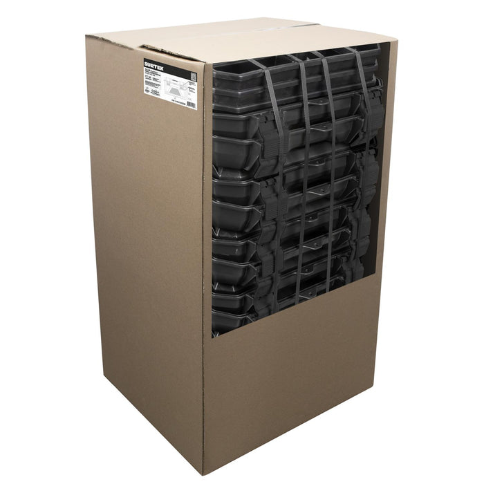 Cajas portaherramientas plásticas con broches plásticos 19", 15 piezas Urrea