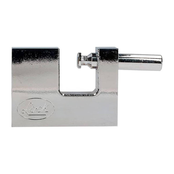 Candado De Acero Para Cortina Metal 80Mm Llave Estandar Lock