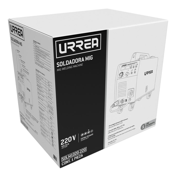 Soldadora microalambre 200 A 220 V Urrea